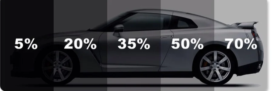 Polarizado al 20% en vehículos